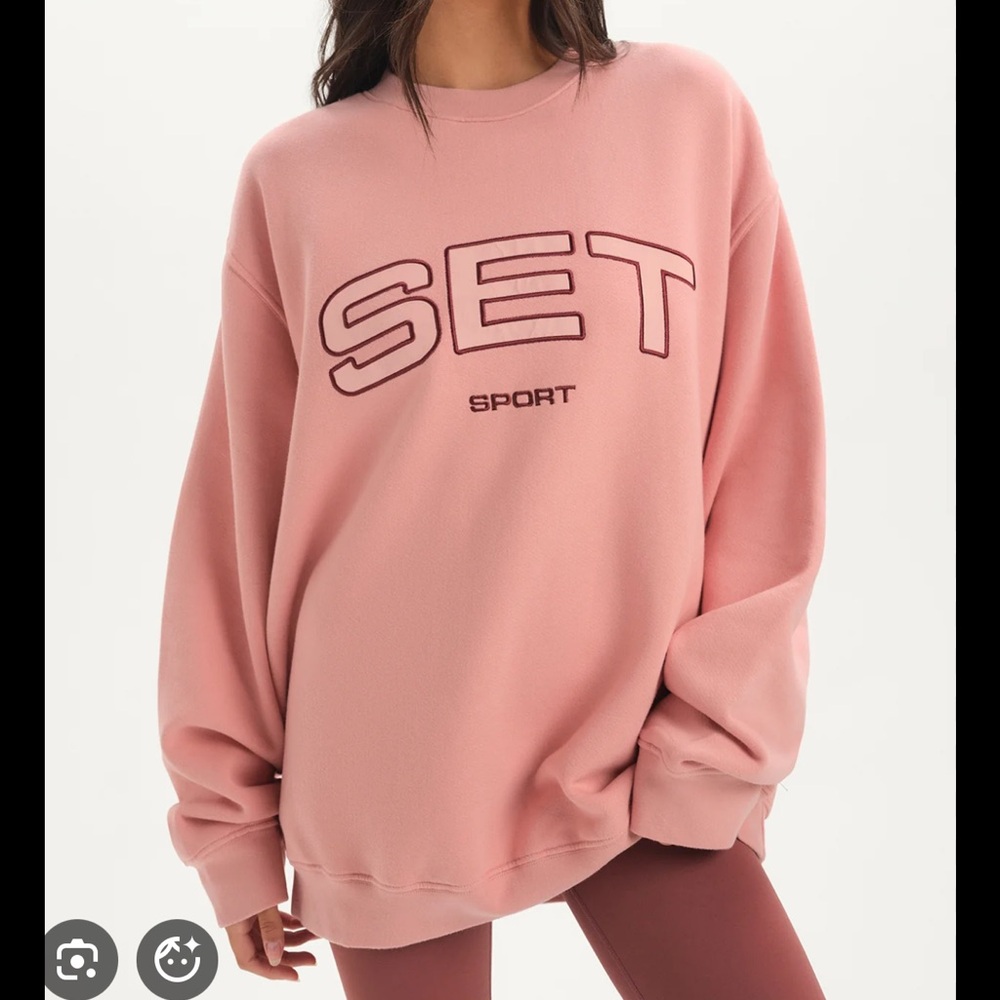 SET Active Pink Sweater